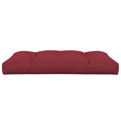 Pallet Cushion Wine Red 47.2"x31.5"x4.7" Fabric