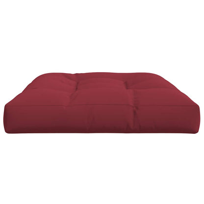 Pallet Cushion Wine Red 47.2"x31.5"x4.7" Fabric