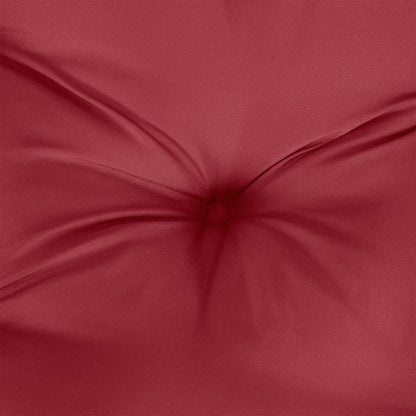 Pallet Cushion Wine Red 47.2"x31.5"x4.7" Fabric
