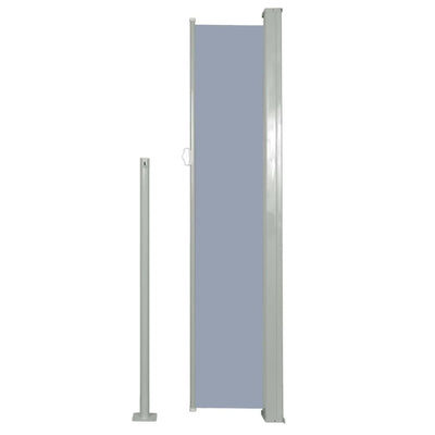 Patio Retractable Side Awning 160 x 300 cm Grey