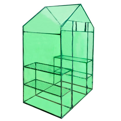 Greenhouse | Transparent green | Powder-coated steel | 120 x 80 x 190 cm