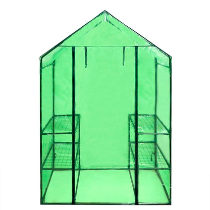 Greenhouse | Transparent green | Powder-coated steel | 120 x 80 x 190 cm