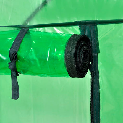 Greenhouse | Transparent green | Powder-coated steel | 120 x 80 x 190 cm