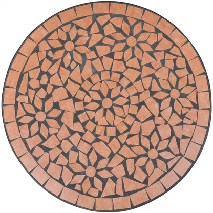Bistro Table Terracotta 23.6" Mosaic