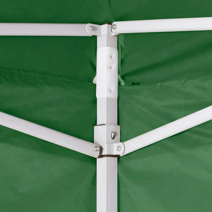 Foldable Tent 3x3 m with 4 Walls Green