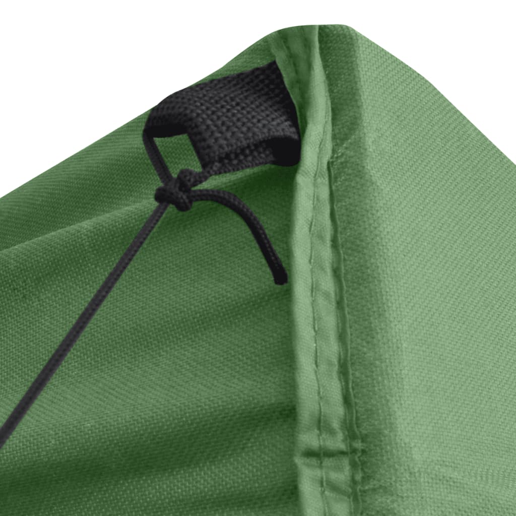 Foldable Tent 3x3 m with 4 Walls Green