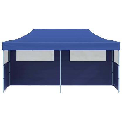 Blue Foldable Pop-up Party Tent 3 x 6 m
