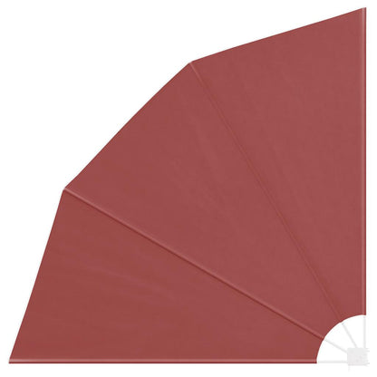 Collapsible Balcony Side Awning Terracotta 210x210 cm