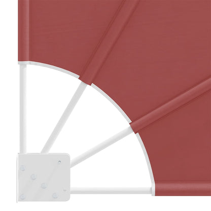 Collapsible Balcony Side Awning Terracotta 210x210 cm