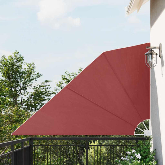 41580 vidaXL Collapsible Balcony Side Awning Terracotta 160x240 cm