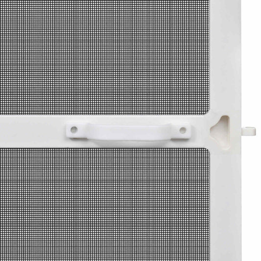 Hinged Insect Screen Manual White and Black 100 x 215 cm