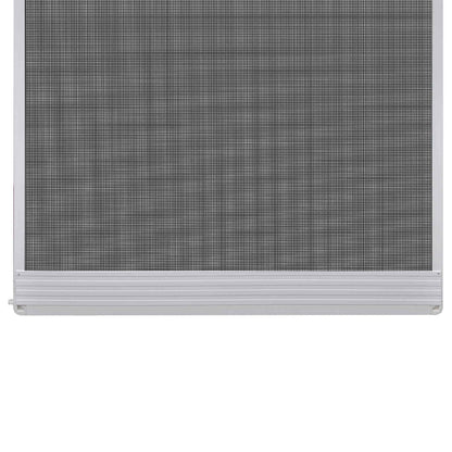 Hinged Insect Screen Manual White and Black 120 x 240 cm