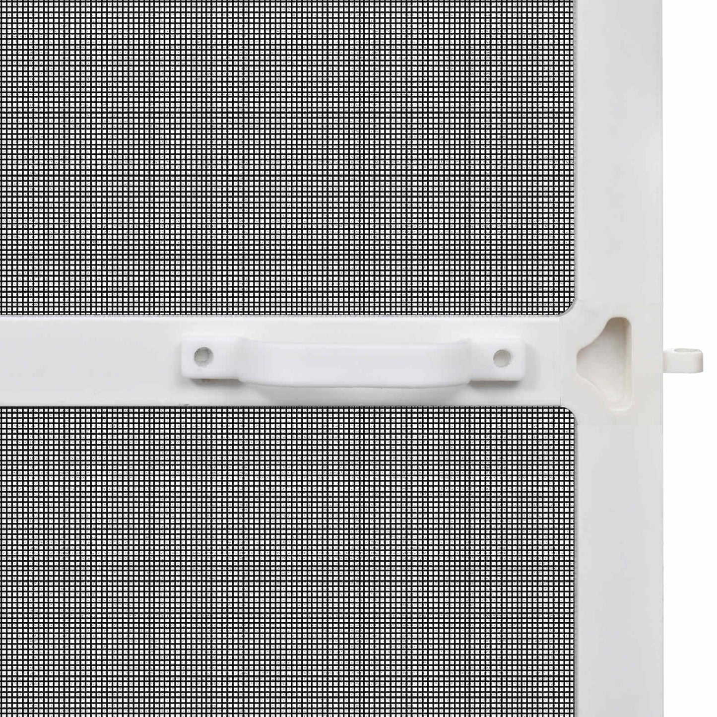 Hinged Insect Screen Manual White and Black 120 x 240 cm