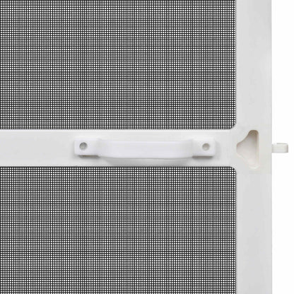 Hinged Insect Screen Manual White and Black 120 x 240 cm