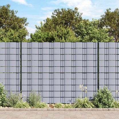 Garden Privacy Screen PVC 229.7'x0.6'Light Gray
