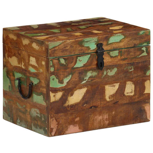 Storage Box | Multicolour | Reclaimed multi-colour solid wood