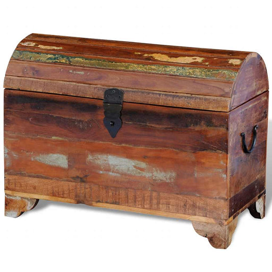 Storage Chest | Multicolour | Reclaimed multi-colour solid wood | Medium