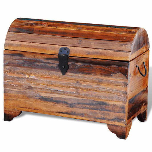 Storage Chest | Multicolour | Reclaimed multi-colour solid wood | Medium