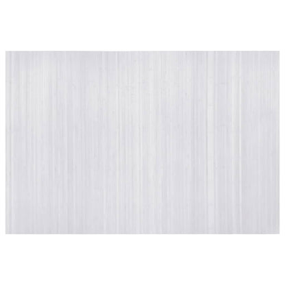Room Divider Bamboo White Width 250 cm Height 165 cm