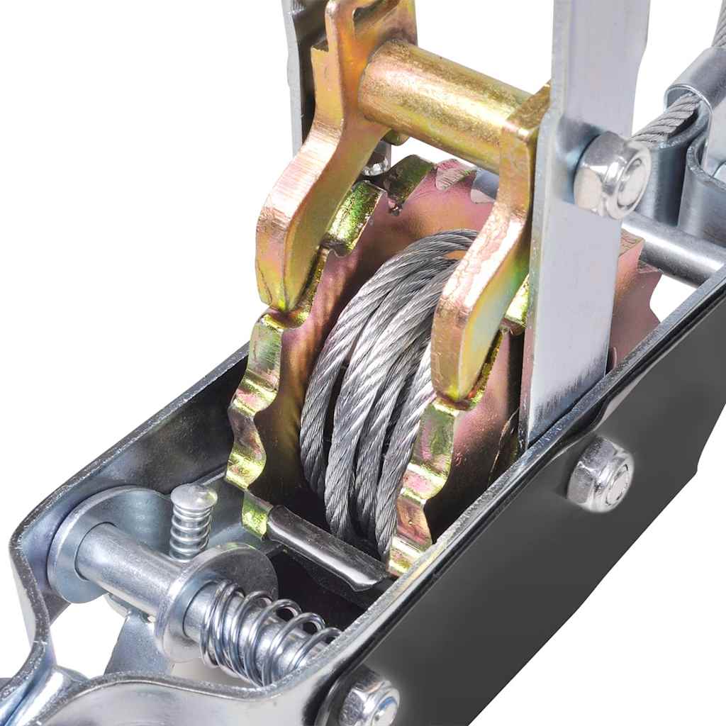 141632 vidaXL Cable Puller 1000 kg with 2 Gears