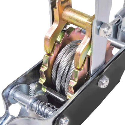 141632 vidaXL Cable Puller 1000 kg with 2 Gears