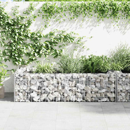 Gabion Planter Galvanized Steel 70.9"x35.4"x19.7"