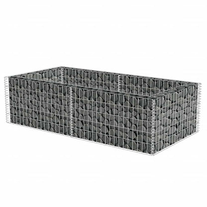 Gabion Planter Galvanized Steel 70.9"x35.4"x19.7"