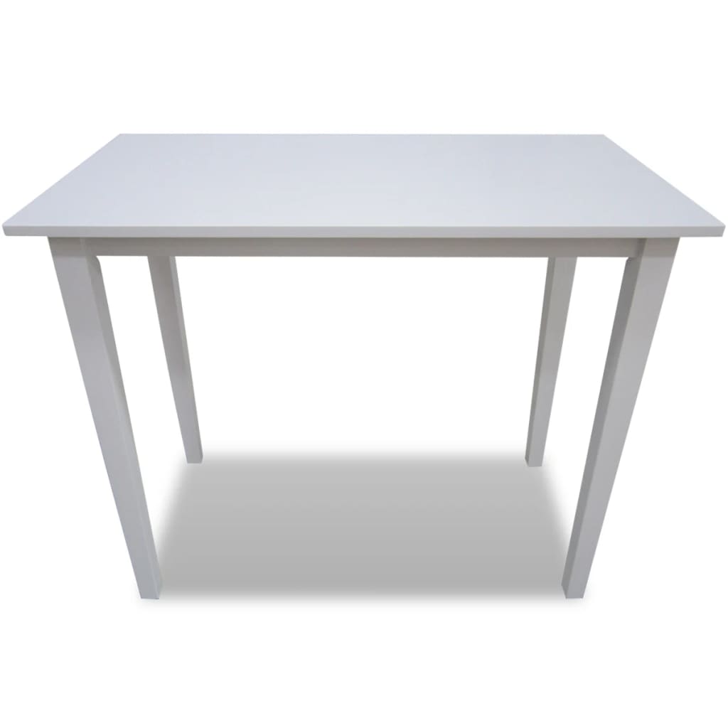 Wooden Bar Table White