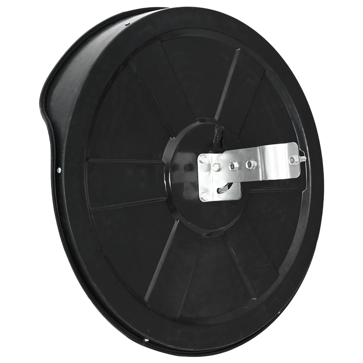 Convex Traffic Mirror PC Plastic Black 30 cm Outdoor