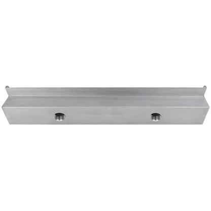 Rectangular Waterfall Pool Fountain Stainless Steel 35.4