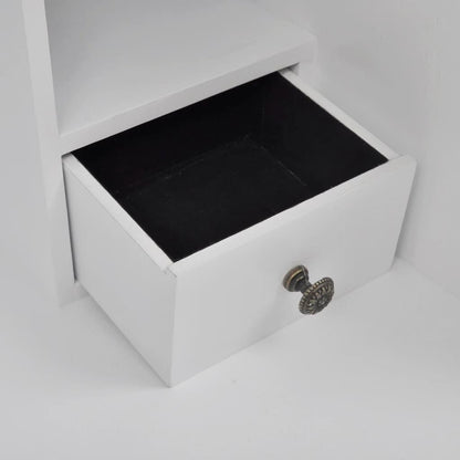 Desk | White | MDF and Pinewood | 60 x 36.4 x 111 cm | Desk | Rectangular