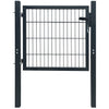 2D Fence Gate (Single) Anthracite Gray 41.7"x51.2"