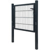 2D Fence Gate (Single) Anthracite Gray 41.7"x51.2"