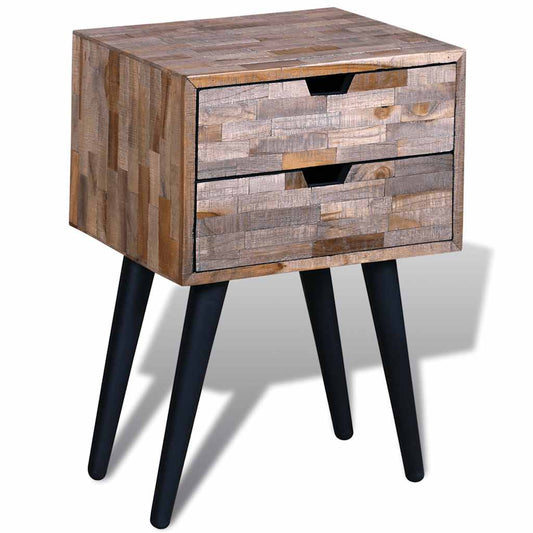 Cabinet | Various shades of teak | Reclaimed Teak Wood | Compact