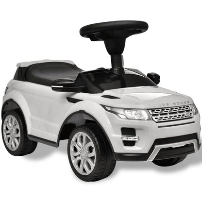 Land Rover 348 Kids Ride-on Car with Music White