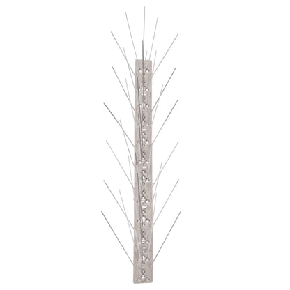 5-row Stainless Steel Bird & Pigeon Spikes Set of 6 3 m