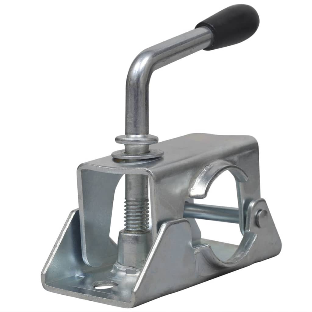 2 Support Tubes with 2 Split Clamps for 1.9" Jockey Wheel