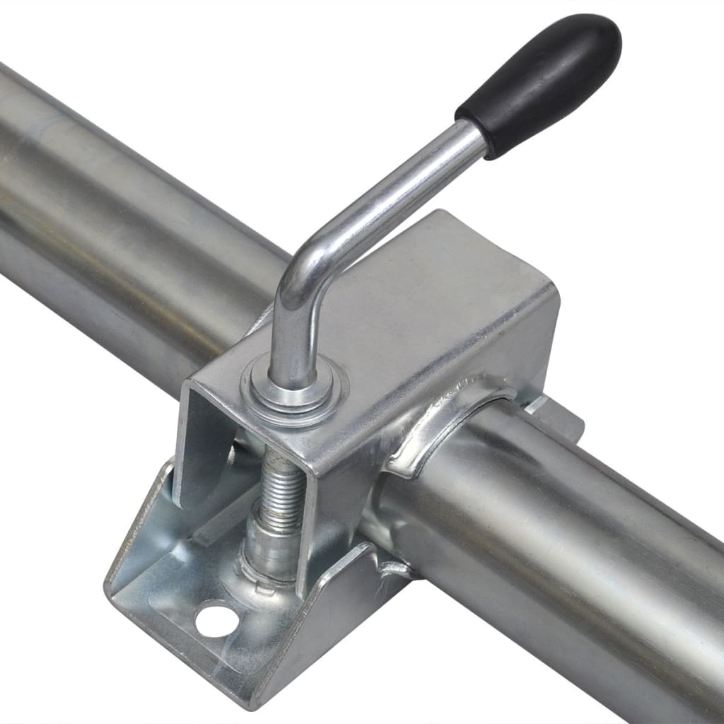 2 Support Tubes with 2 Split Clamps for 1.9" Jockey Wheel