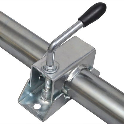 2 Support Tubes with 2 Split Clamps for 1.9" Jockey Wheel