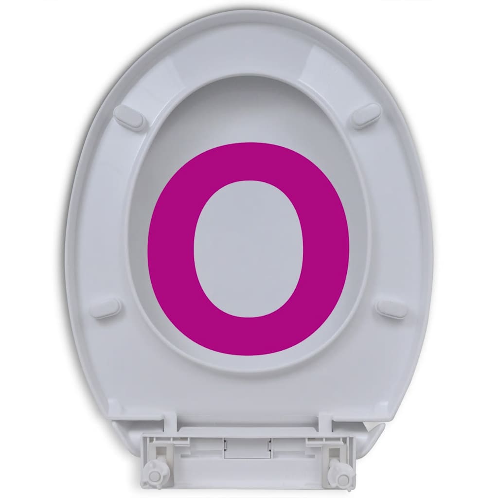 Soft-close Toilet Seat White Oval