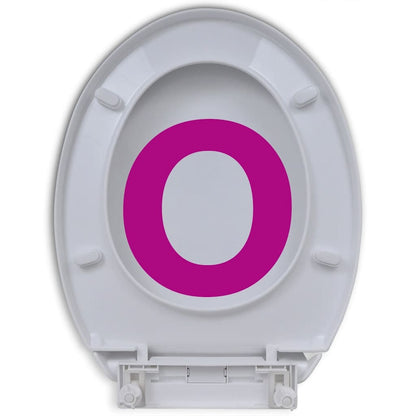 Soft-close Toilet Seat White Oval