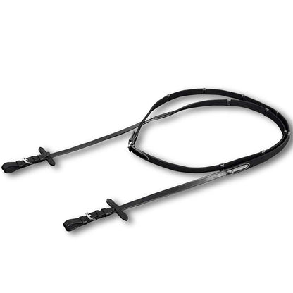 Horse Bridle | Black | Buffalo leather | Cob | Adjustable Armrests