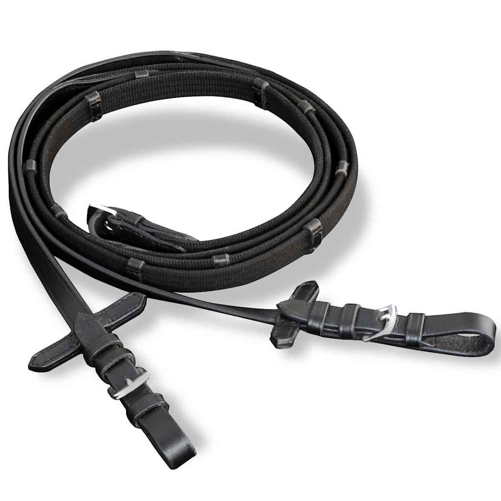 Horse Bridle | Black | Buffalo leather | Cob | Adjustable Armrests