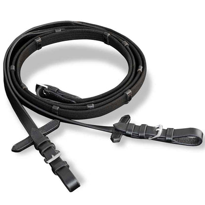 Horse Bridle | Black | Buffalo leather | Cob | Adjustable Armrests