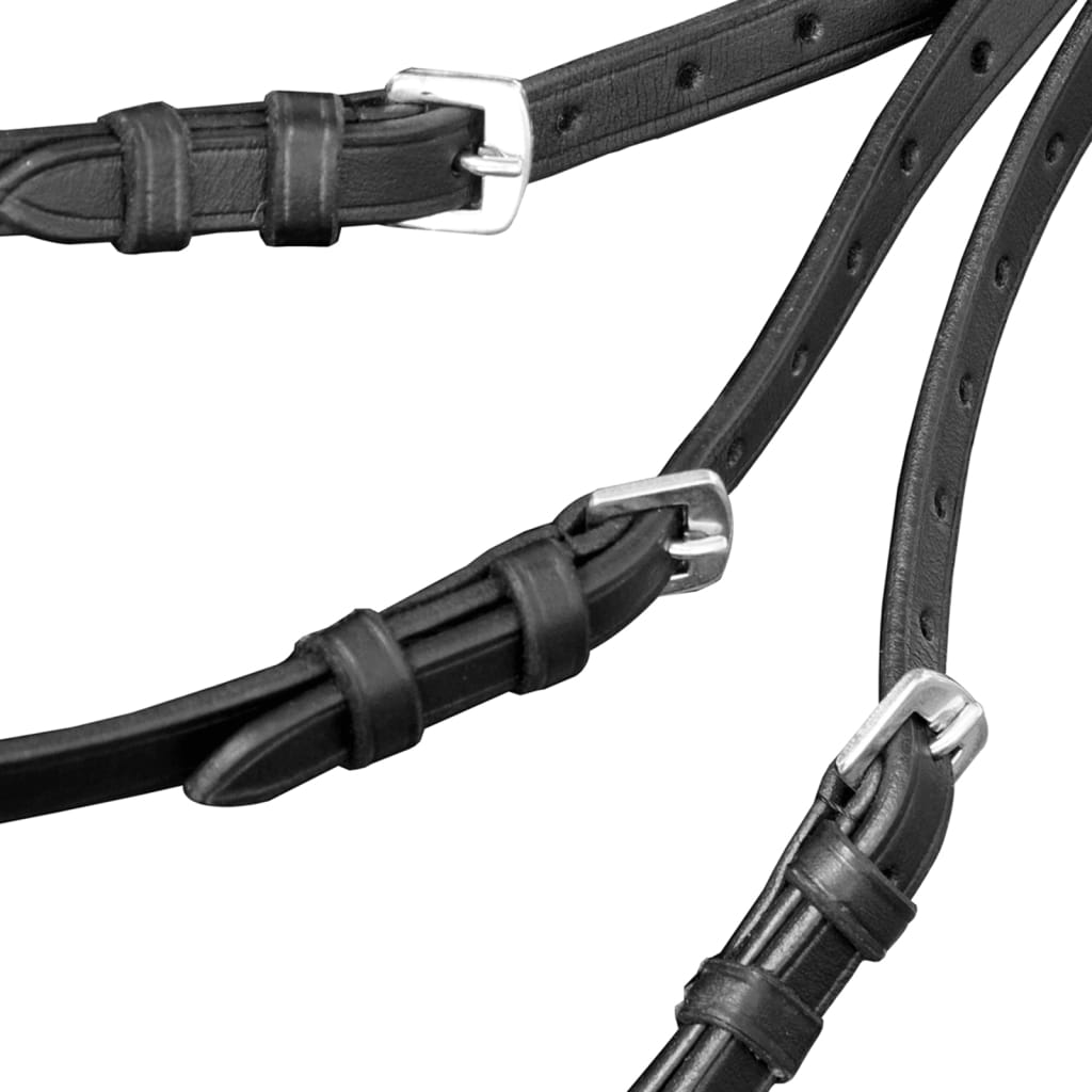 Horse Bridle | Black | High-quality buffalo leather | Full