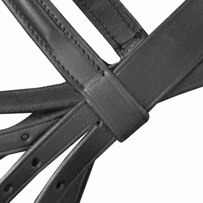 Horse Bridle | Black | High-quality buffalo leather | Full