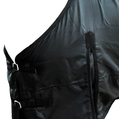 Horse Rug | Black | Oxford 400D + Fleece Fabric | 125 cm | Horse Rug