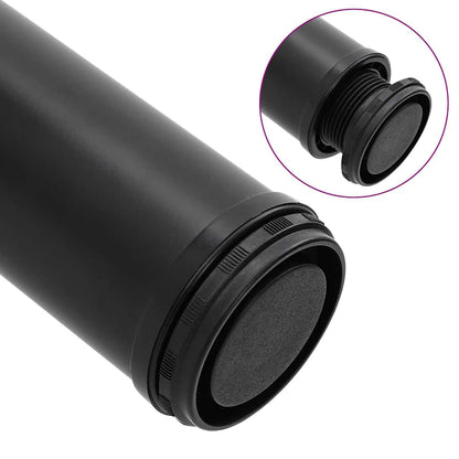 vidaXL Table Leg Set of 4 Black Iron Standard Adjustable Feet