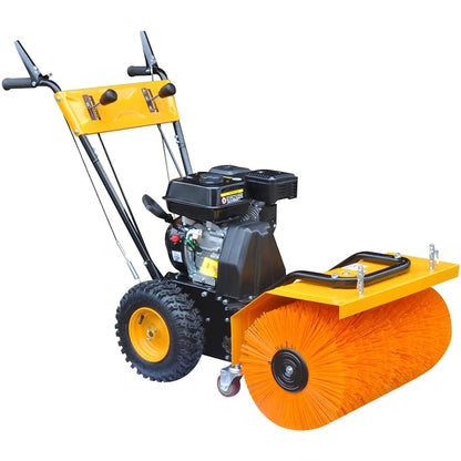 141978 Multifunctional Petrol-powered Snow Plough/Sweeper Set 6,5HP