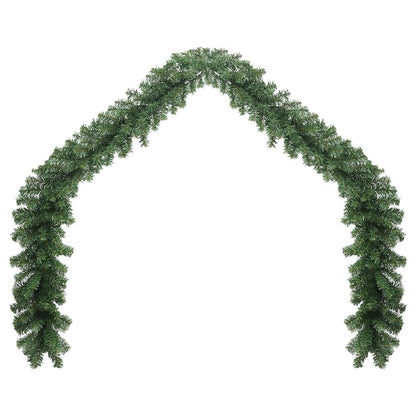 242424 Christmas Garland with LED Lights 10 m